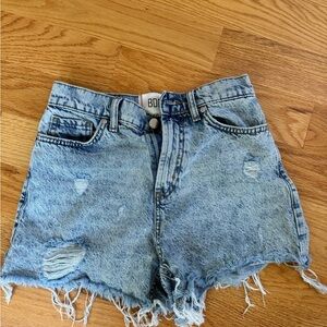 High waisted jeans shorts - size 26
